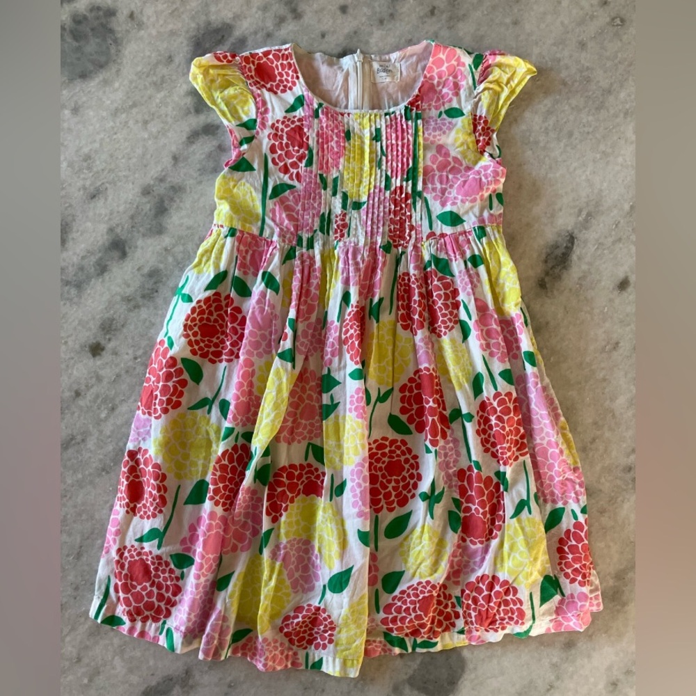 Mini Boden Spring Dahlia Dress